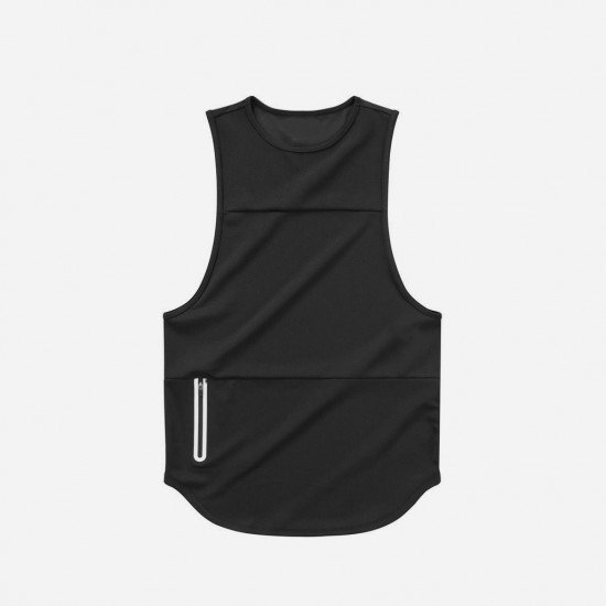 Sports Camouflage Sleeveless Gym Tank Top For Men