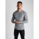  Pure Color Round Neck Men's Top