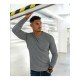  Pure Color Round Neck Men's Top