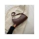 Trendy PU Crocodile Print Pure Color Armpits Bags