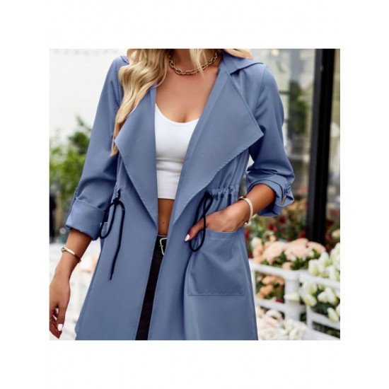  2022 New Commuter Pure Color Women's Coats