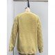  Autumn Loose V Neck Lantern Neck Women's Knitwear