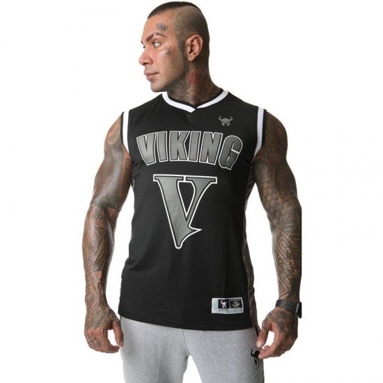  Summer Letter Printed Men's Sleeveless Vest