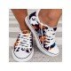  2022 Canvas Printed Strappy Women's Flat Shoes