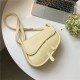  PU Pure Color Shoulder Bag For Women