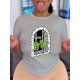 Funny Graphic Latest T Shirt Top S For Women