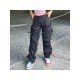  2022 Casual Ruched Pure Color Overalls Pants