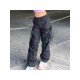  2022 Casual Ruched Pure Color Overalls Pants