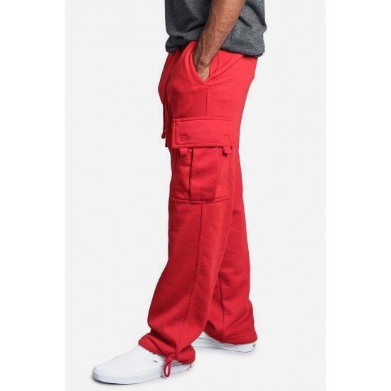 Street White Wide Leg Cargo Trousers For Women