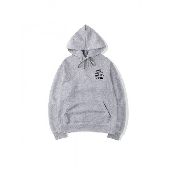 Simple Casual Letter Printed Men Hoodies Tops