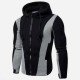 Contrast Color Sports Tracksuit Long Suits For Men