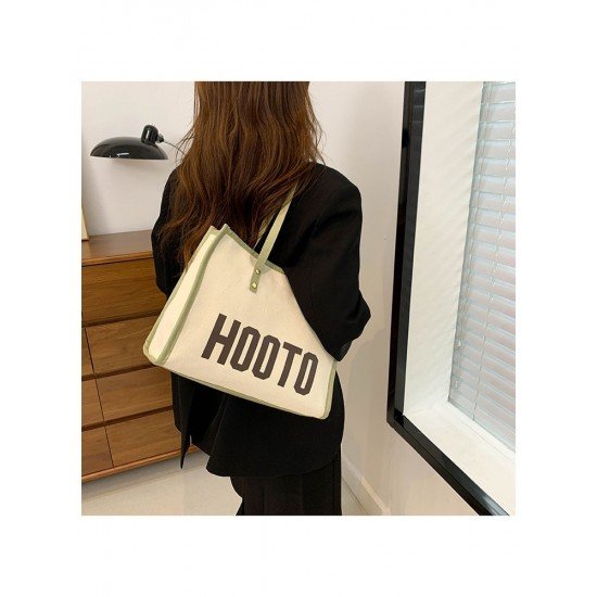  Casual Letter Large Capacity Women's Bag