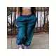  Casual Pure Color Plush Women's Long Pants