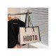  Casual Letter Large Capacity Women's Bag