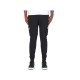 Casual Black Zip Pocket Pencil Pants For Men