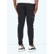 Casual Black Zip Pocket Pencil Pants For Men