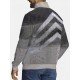  Casual Lapel Digital Printed Men's Polo Sweater