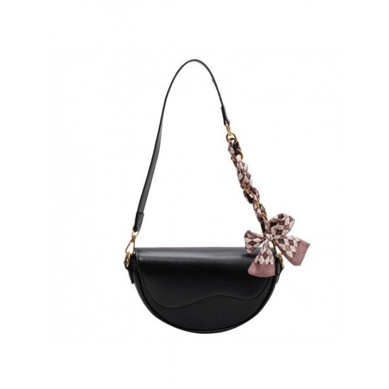 Asymmetry Solid Shoulder Bags For Ladies