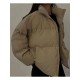  Winter Loose Pure Color Women's Down Coats