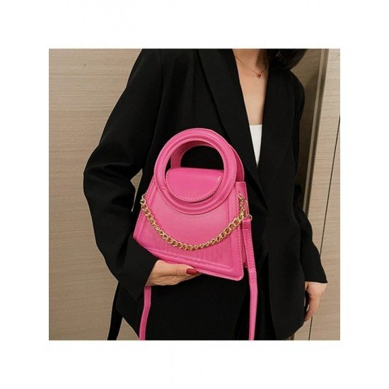 Trendy Chain Black Shoulder Bags For Women