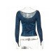 Fall Slim Fit Printed Ladies Tops