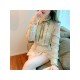  2022 Fall Elegant Bow Women's Long Sleeve Shirt