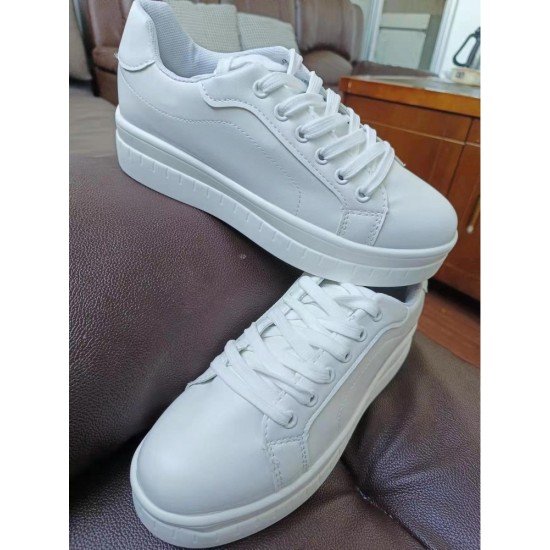  Casual Pure Color Platform Women's Single Shoes