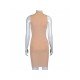  Summer Pure Color Tight Hip Women's Sleeveless Dress