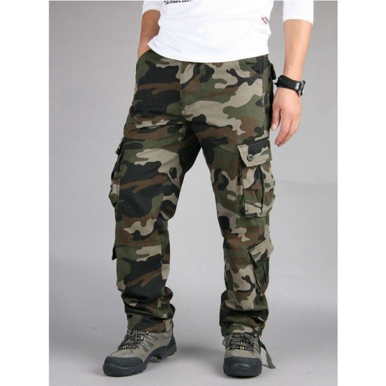  Leisure Loose Camouflage Men's Long Pants