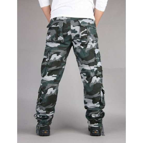  Leisure Loose Camouflage Men's Long Pants