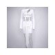 Tie Wrap Cut Out White Mini Skirt And Top Sets