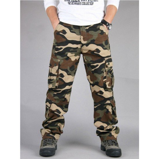  Leisure Loose Camouflage Men's Long Pants