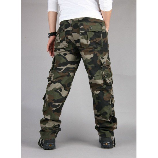  Leisure Loose Camouflage Men's Long Pants