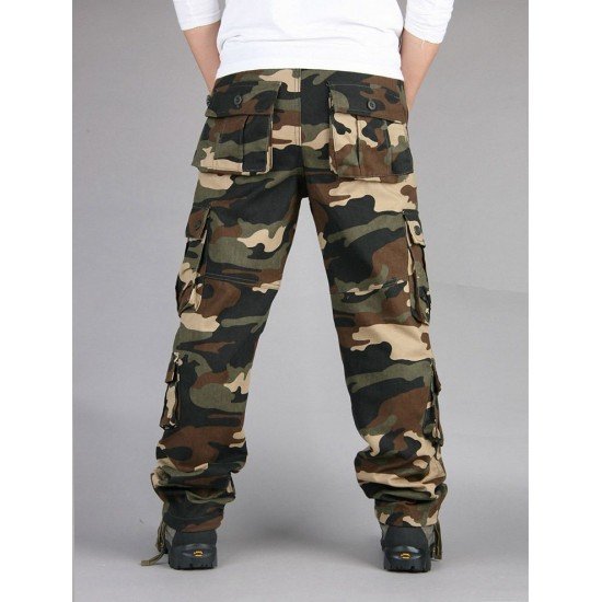  Leisure Loose Camouflage Men's Long Pants