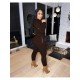  Casual Pure Color Women's Trouser Sets