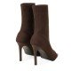 Solid Stiletto Mid Calf High Boots