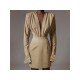 Ladies V Neck Long Sleeve Party Dress