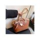  PU Large Capacity Contrast Color Women's Bags