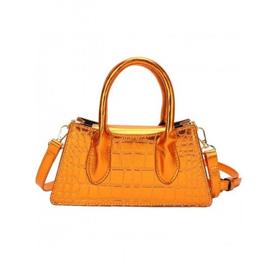  2022 New Pure Color PU Versatile Bag