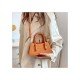  2022 New Pure Color PU Versatile Bag