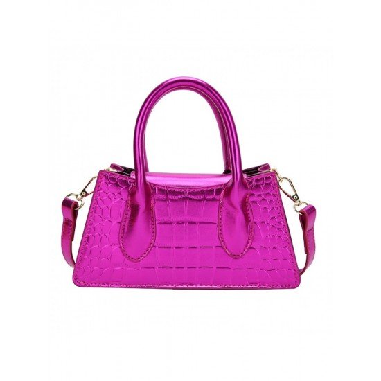  2022 New Pure Color PU Versatile Bag