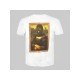 Funny Graphic White Short Sleeve Men Tees