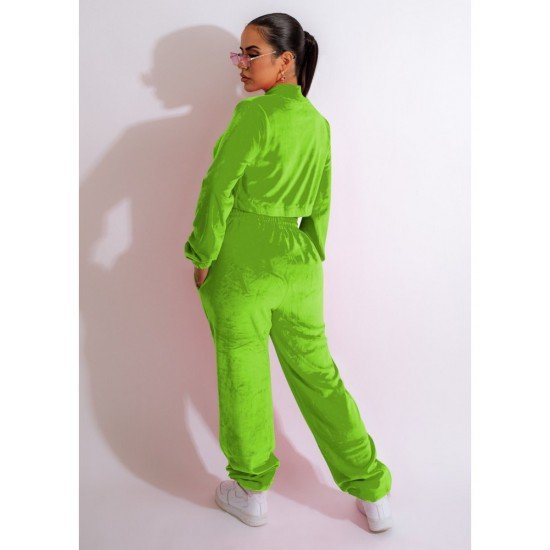 Sports Fall Matching 2 Piece Trouser Sets