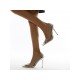  PU New Rivet Stiletto High Heels For Ladies