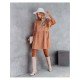  Summer Pure Color Women's Long Sleeve Dress