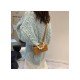  Versatile Pure Color Pearl Chain Women's Messenger Bag