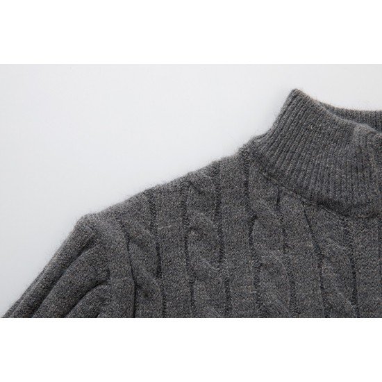 Spring Solid Sweaters For Men