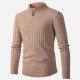 Spring Solid Sweaters For Men