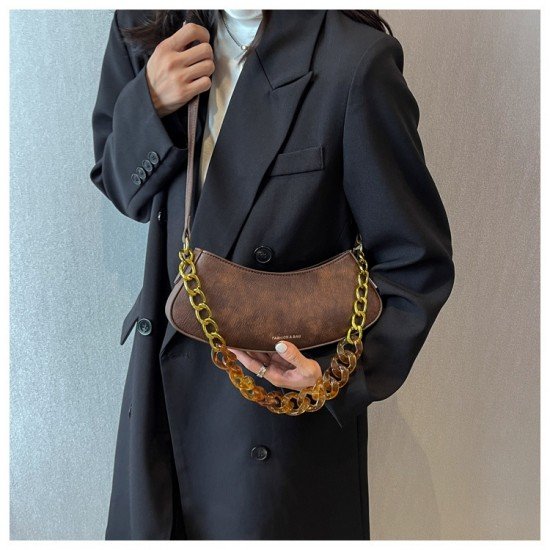 Vintage Black Shoulder Bags For Ladies