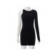 Black One Sleeve Bodycon Short Dresses